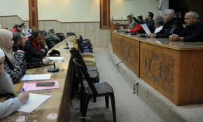 اختتام دورة تدريب وتحكيم للمستجدين في المبارزة